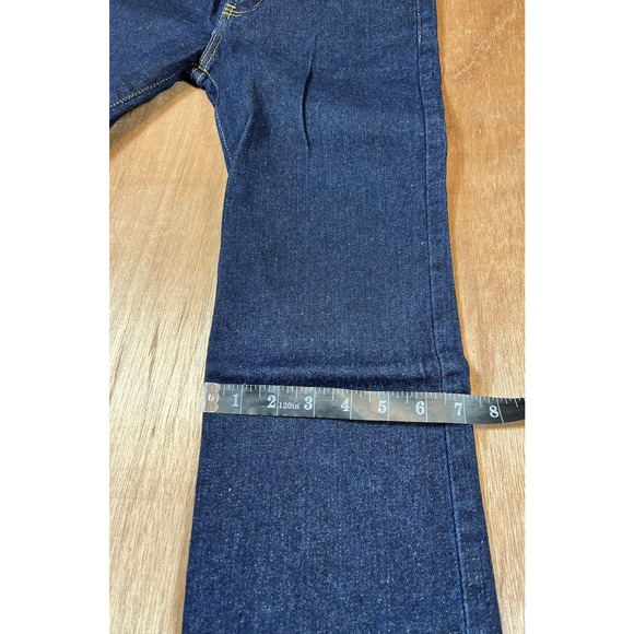 Big Star 25 R Skinny Mid Rise Dark Wash Denim Womens Jeans Minimal Cowgirl Basic - Picture 10 of 15